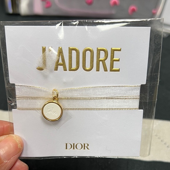 Dior Pink and Silver Cosmetic Pouch Set - Picture 2 of 5